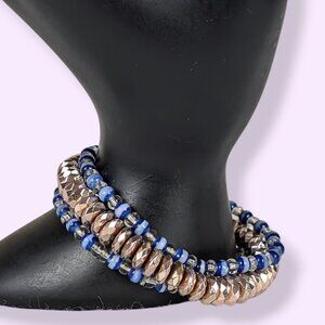 (2/$20) Set of 3 Beaded Stretch Bracelets